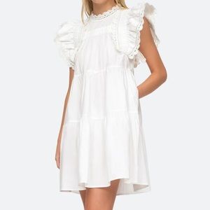Sea New York Rylee Flutter Sleeve Dress in Size XS